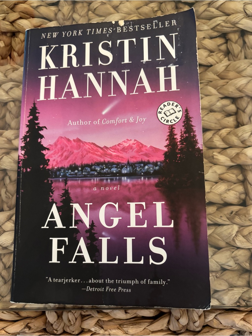 Kristin Hannah "Angel Falls" Paperback Novel